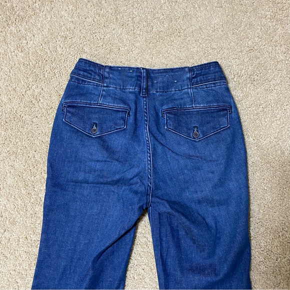 Anthropologie Pilcro High Rise Bootcut Jeans Denim Blue Size 26 Western Rodeo - Picture 8 of 14